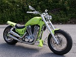 Suzuki VS 1400 Intruder Green Mamba